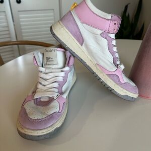 Oncept Philly Leather & Suede Sneaker Pink Size 7.5
